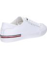  Casual sneakers for men TOMMY HILFIGER FM0FM05399 CORE CORPORATE VULE LEATHER  YBS WHITE