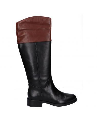 Woman boots GEOX D04LHG 00043  C0111 BLACK-BROWN