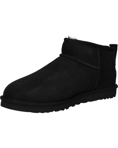 Man Mid boots UGG 1137391 CLASSIC ULTRA MINI  BLACK