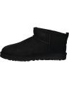 Man Mid boots UGG 1137391 CLASSIC ULTRA MINI  BLACK