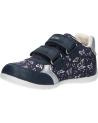  Casual sneakers for girl GEOX B251QA 0AW54 B ELTHAN  C0673 NAVY-SILVER