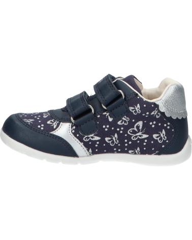  Casual sneakers for girl GEOX B251QA 0AW54 B ELTHAN  C0673 NAVY-SILVER