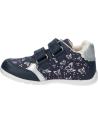  Casual sneakers for girl GEOX B251QA 0AW54 B ELTHAN  C0673 NAVY-SILVER