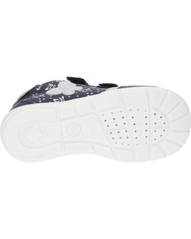 girl Trainers GEOX B251QA 0AW54 B ELTHAN  C0673 NAVY-SILVER