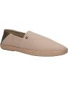  Casual sneakers for men TOMMY HILFIGER FM0FM05353 ESPADRILLE CORE  AEG BEIGE