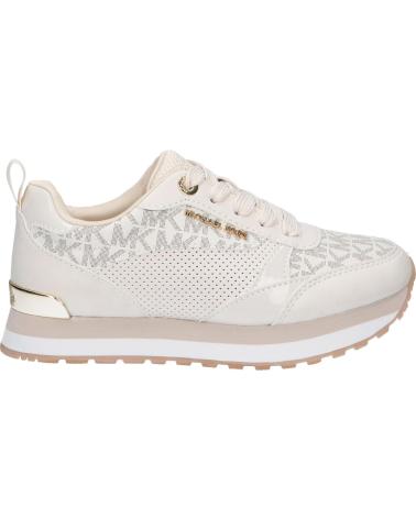 Sportivo MICHAEL KORS  per Donna e Bambina MK01458270 BILLIE DORIAN  VANILLA LOGO PVC