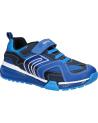  Casual shoes for boy GEOX J16FEA 0CEFU J BAYONYC  C4255 ROYAL-LT BLUE