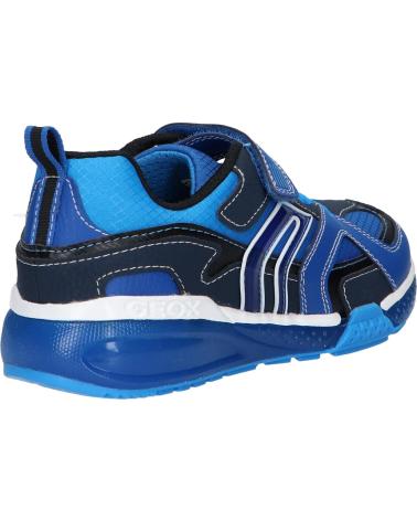  Casual shoes for boy GEOX J16FEA 0CEFU J BAYONYC  C4255 ROYAL-LT BLUE