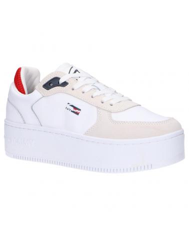 Woman Zapatillas deporte TOMMY HILFIGER EN0EN01421 ICONIC FLATFORM  YBR WHITE