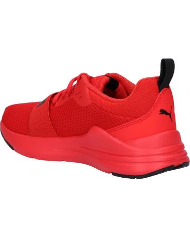 Woman and girl and boy Trainers PUMA 374214 WIRED RUN JR  05 HIGH RISK RED