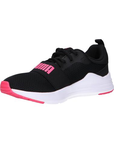 Woman and girl and boy Trainers PUMA 374214 WIRED RUN JR  20 BLACK SUNSET