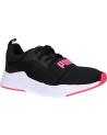 Woman and girl and boy sports shoes PUMA 374214 WIRED RUN JR  20 BLACK SUNSET