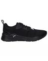 Woman and girl and boy sports shoes PUMA 373015 WIRED RUN  01 BLACK