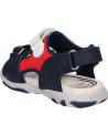  Dress sandals for boy GEOX B4559A 08515 B SANDAL FLAFFEE  C0735 NAVY-RED