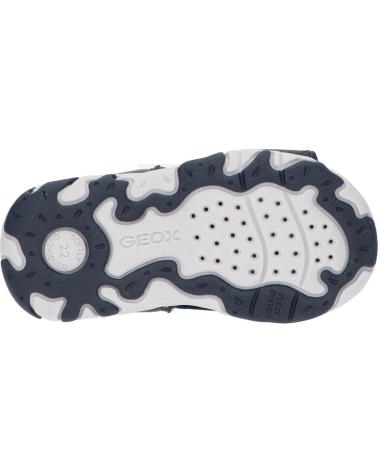  Dress sandals for boy GEOX B4559A 08515 B SANDAL FLAFFEE  C0735 NAVY-RED