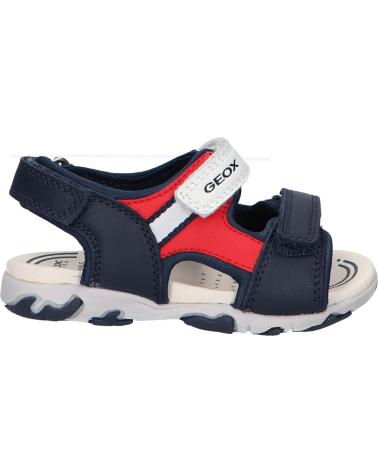 boy Sandals GEOX B4559A 08515 B SANDAL FLAFFEE  C0735 NAVY-RED