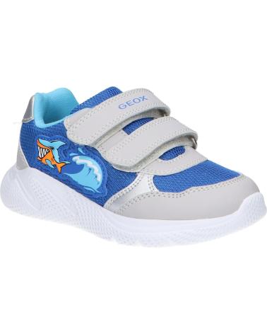 Sportivo GEOX  per Bambino B454UA 01454 B SPRINTYE  CK41L ROYAL-LT GREY