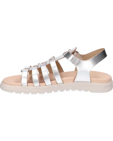 girl Sandals GEOX J35GSB 000CF J SANDAL SOLEIMA GIR  C1007 SILVER