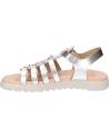 girl Sandals GEOX J35GSB 000CF J SANDAL SOLEIMA GIR  C1007 SILVER
