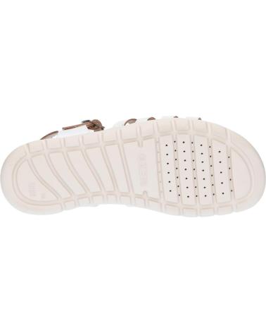 girl Sandals GEOX J35GSB 000CF J SANDAL SOLEIMA GIR  C1007 SILVER