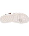 girl Sandals GEOX J35GSB 000CF J SANDAL SOLEIMA GIR  C1007 SILVER