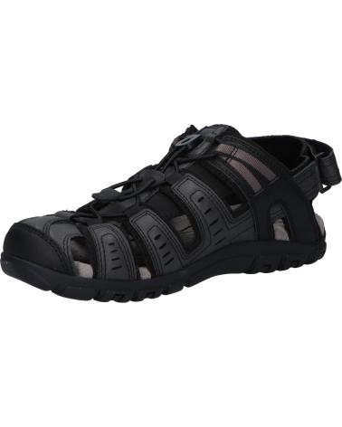 Sandalias de vestir para hombre GEOX  de  U4524C 000ME U S STRADA  C9999 BLACK