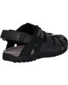 Sandalias de vestir para hombre GEOX  de  U4524C 000ME U S STRADA  C9999 BLACK