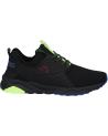 Deportivas KAPPA  de Mujer y Niña y Niño 35156HW SAN PUERTO LACE JR  A7E - BLACK-BLUE ROYAL-RED