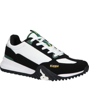 Zapatillas casual para hombre KAPPA  de  351P8PW AUTHENTIC ARKLOW  A0W - WHITE-BLACK-GREEN EDEN
