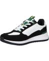 Zapatillas casual para hombre KAPPA  de  351P8PW AUTHENTIC ARKLOW  A0W - WHITE-BLACK-GREEN EDEN