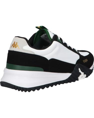 Zapatillas casual para hombre KAPPA  de  351P8PW AUTHENTIC ARKLOW  A0W - WHITE-BLACK-GREEN EDEN