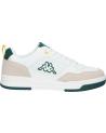  Casual sneakers for men KAPPA 381V3EW LOGO MANIS  A0U - WHITE-GREEN DK