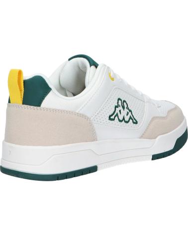  Casual sneakers for men KAPPA 381V3EW LOGO MANIS  A0U - WHITE-GREEN DK