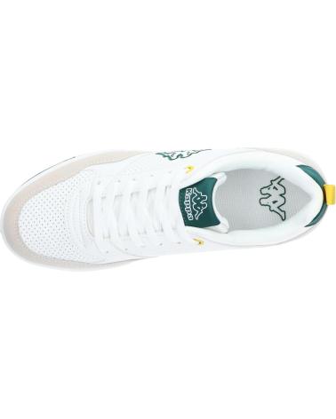  Casual sneakers for men KAPPA 381V3EW LOGO MANIS  A0U - WHITE-GREEN DK