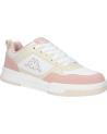 Scarpe da ginnastica casual da donna KAPPA  per  381V3FW LOGO MANISW  A0P - WHITE-PINK SMOKE