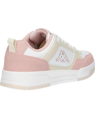 Scarpe da ginnastica casual da donna KAPPA  per  381V3FW LOGO MANISW  A0P - WHITE-PINK SMOKE
