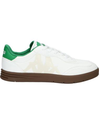 Zapatillas casual para hombre KAPPA de 381X6HW AUTHENTIC PHOENYX 1 A18 - WHITE-GREEN TEE-BEIGE SAND HIL