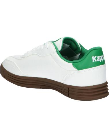 Zapatillas casual para hombre KAPPA  de  381X6HW AUTHENTIC PHOENYX 1  A18 - WHITE-GREEN TEE-BEIGE SAND HIL