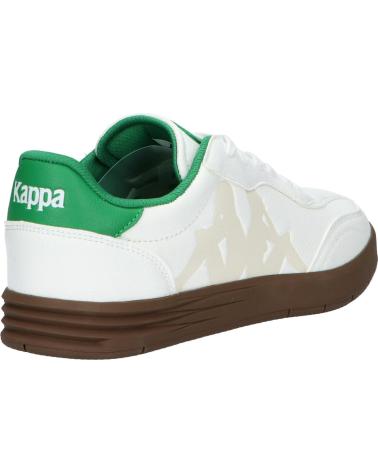 Zapatillas casual para hombre KAPPA  de  381X6HW AUTHENTIC PHOENYX 1  A18 - WHITE-GREEN TEE-BEIGE SAND HIL