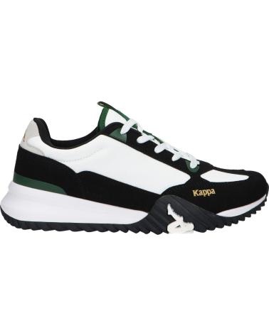 Deportivas KAPPA de Hombre 351P8PW AUTHENTIC ARKLOW A0W - WHITE-BLACK-GREEN EDEN Deportivas KAPPA de Hombre 351P8PW AUTHENTIC ARKLOW A0W - WHITE-BLACK-GREEN EDEN