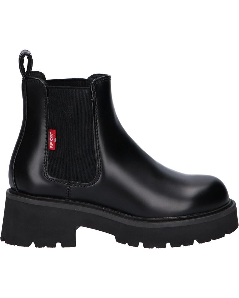 girl and boy boots LEVIS VBIL0003S ASHLEY  0562 BLACK
