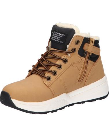 girl and boy boots LEVIS VPEA0003S NEW PEAK WATERPROOF  0138 CAMEL