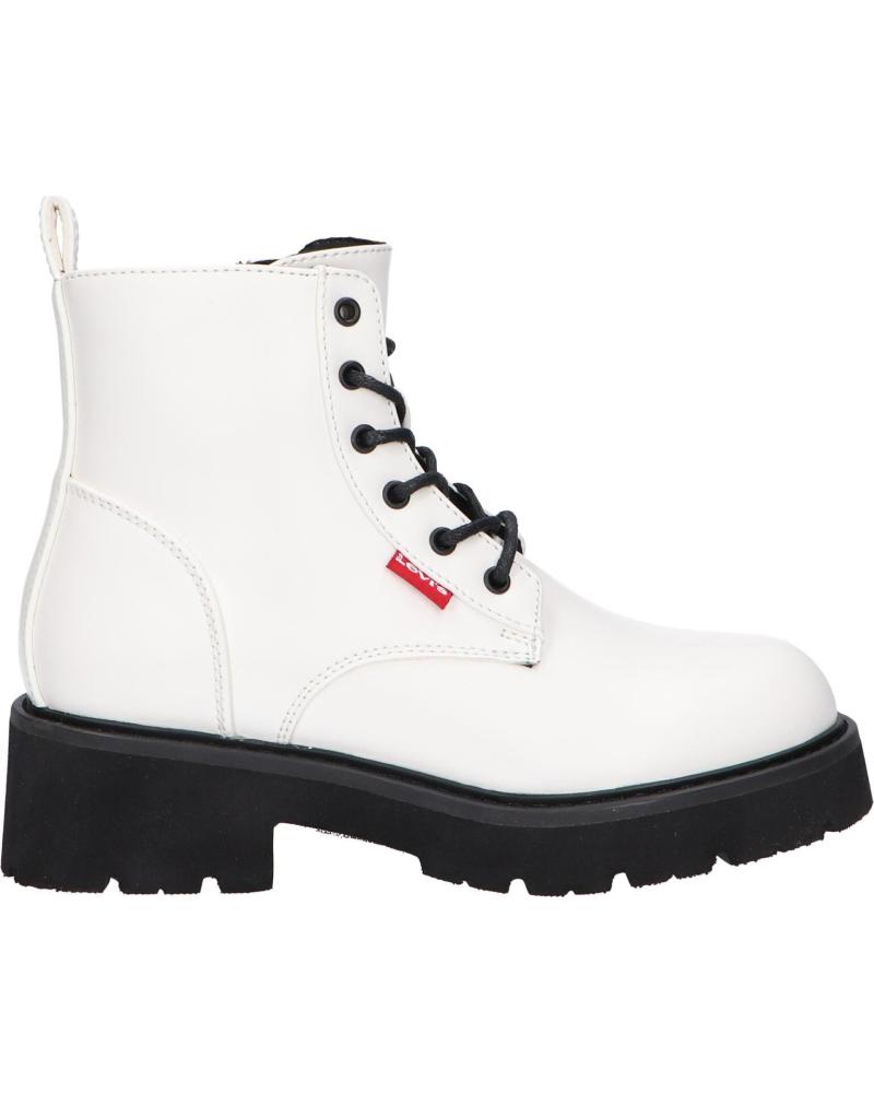 girl and boy boots LEVIS VBIL0001S BILLIE  0061 WHITE