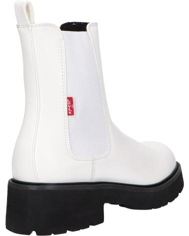 Woman and girl and boy boots LEVIS VBIL0004S ASHLEY  0061 WHITE