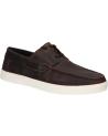  Boat shoes for men GEOX U45GSB 00046 U AVOLA  C6002 LT BROWN