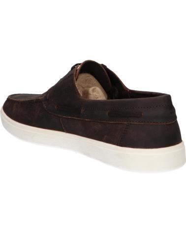  Boat shoes for men GEOX U45GSB 00046 U AVOLA  C6002 LT BROWN