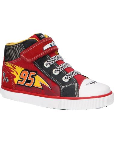 Zapatillas casual para niño GEOX  de  B25A7D 01022 B KILWI  C0020 RED-BLACK