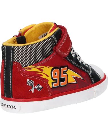 Zapatillas casual para niño GEOX  de  B25A7D 01022 B KILWI  C0020 RED-BLACK