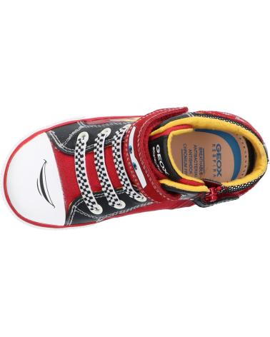 Zapatillas casual para niño GEOX  de  B25A7D 01022 B KILWI  C0020 RED-BLACK