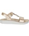 girl Sandals GEOX J35EAD 0NF2J J SANDAL COSTAREI  C2012 LT GOLD